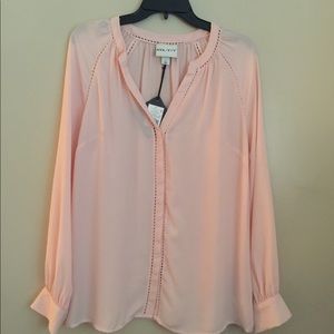 Ava Viv NWT pink blouse